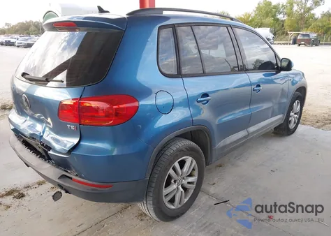 2017 Volkswagen Tiguan 2.0T S from USA, damaged, VIN WVGAV7AX7HW503846